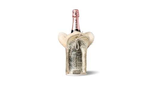 [19313.3.] Fell-Flaschenkühler Champagner