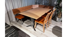 [5511..8 / 5512..17 / 18721.. 2x] Tisch mit Eckbank und 2 Stühle