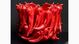 [20565..] Vase Chilli klein