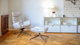 Relaxsessel mit Hocker Arva