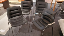 [15123..14 und ..17] 6er Set Stuhl Nava Metall